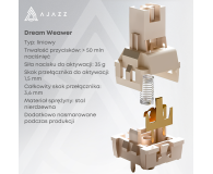 Ajazz AK650 Dream Weaver Switch Black Gray Yellow RGB z ekanem - 1536355 - zdjęcie 11